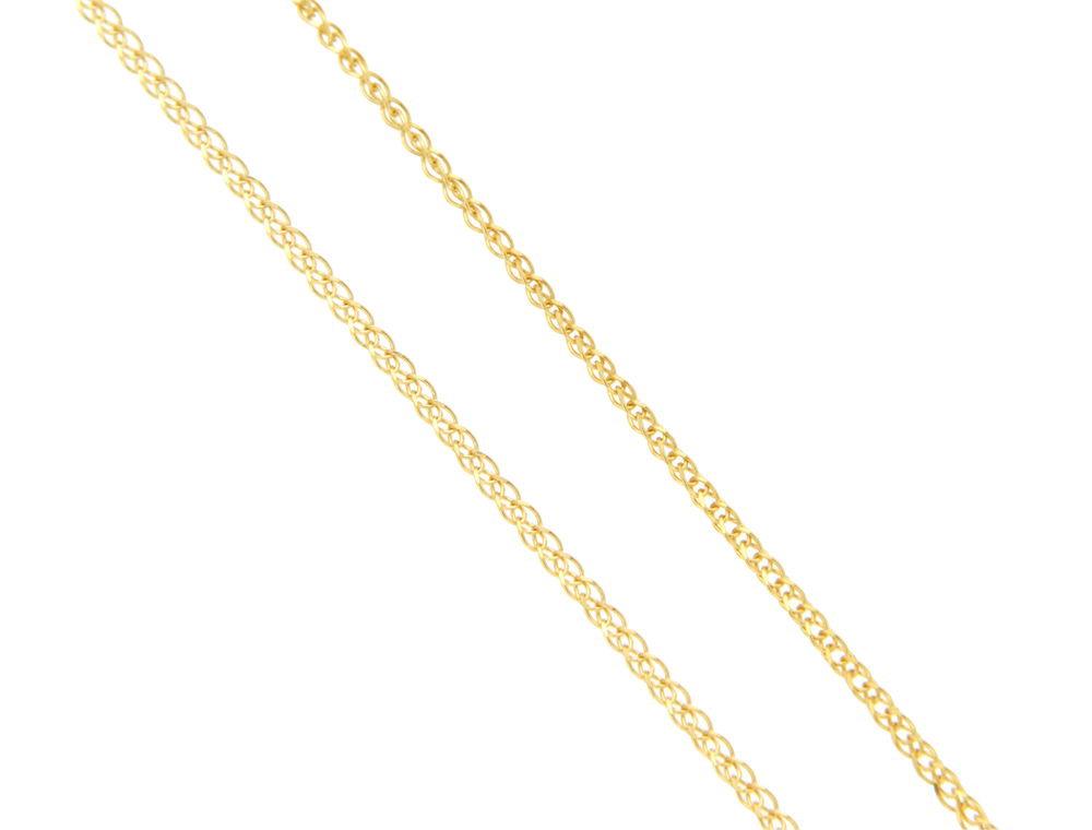 Αλυσίδα σε χρυσό 14Κ Σπίγγα με αραιή πλέξη λεπτή 55εκ