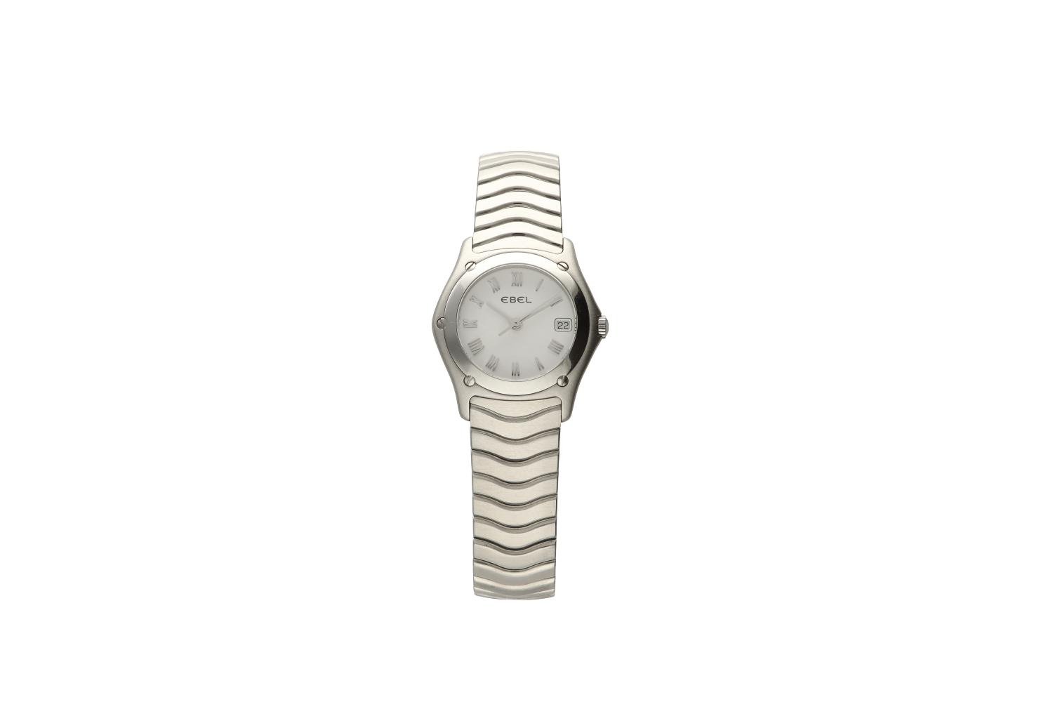 Ρολόι γυναικείο  EBEL CLASSIC WAVE 9087F21/0225 με μπρασελέ σε ατσάλι και χρυσό 18Κ  S/N 56503241