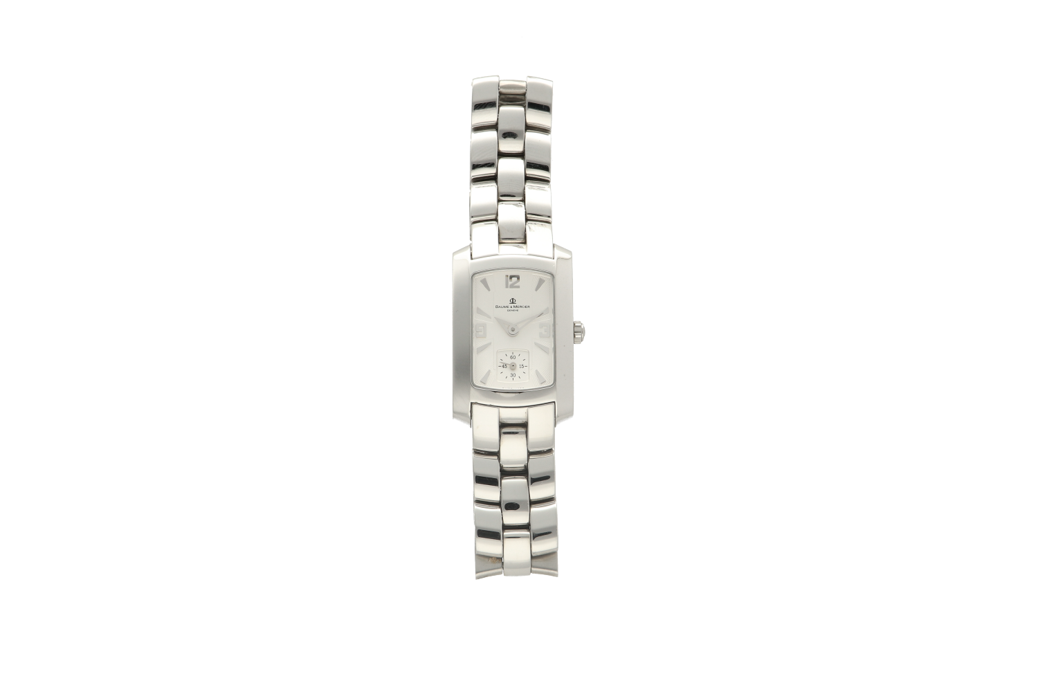 Ρολόι γυναικείο BAUME & MERCIER, 8013 HAMPTON MILLEIS σε ατσάλι με μπρασελέ S/N 3612843