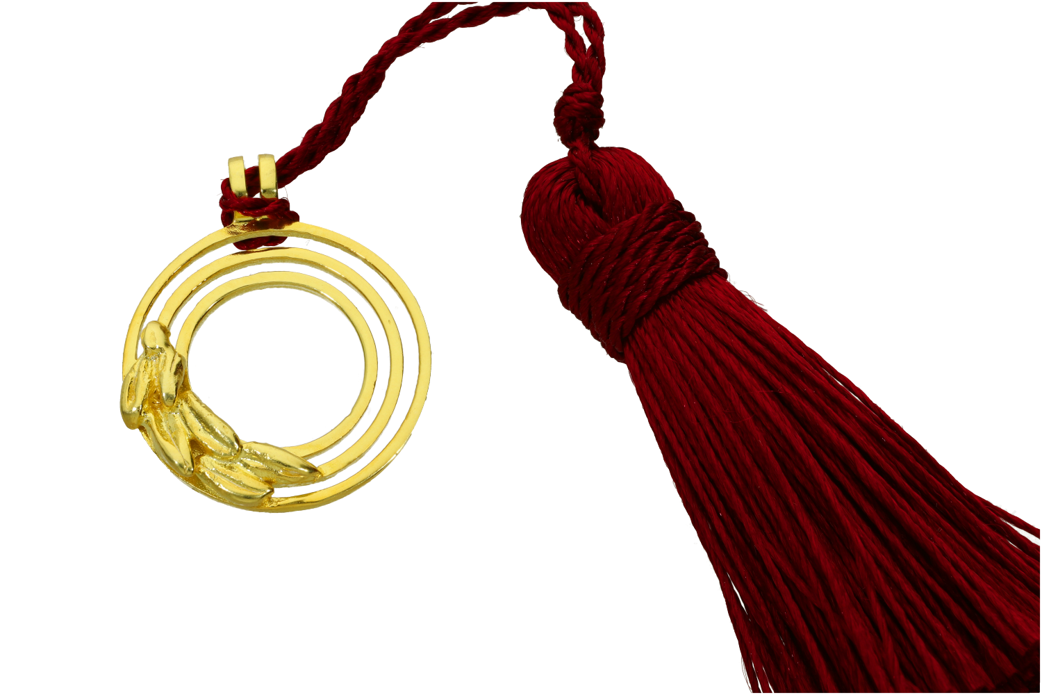 Μενταγιόν σε ασήμι 925° επιχρυσωμένο Γούρι 2026 