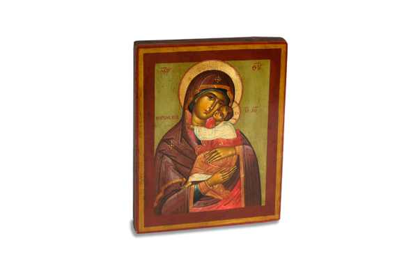 Εικόνα με Αγιογραφία χειροποίητη σε ξύλο, Παναγία Muroskaja