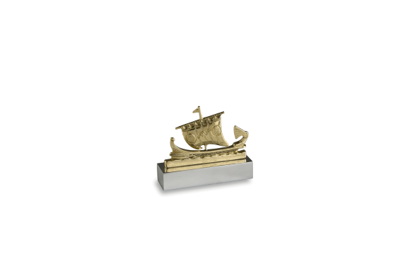 Διακοσμητικό σε ορείχαλκο, Αρχαίο Ελληνικό πλοίο, Τριήρης, nautical collection