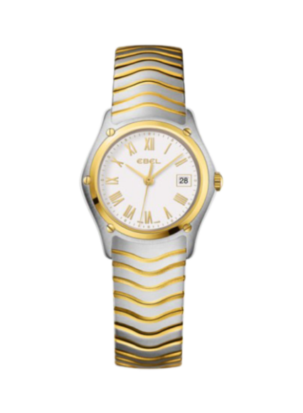 Ρολόι Γυναικείο σε Ατσάλι και  Χρυσό 18K,  Ebel Classic Wave 1087F21/0225 με Μπρασελέ Quartz 56604812 