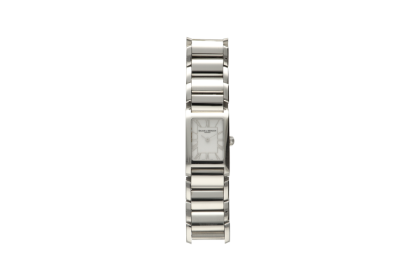 Ρολόι γυναιεκίο BAUME & MERCIER Hampton Manchette με λευκό καντράν και S?N 4663942 