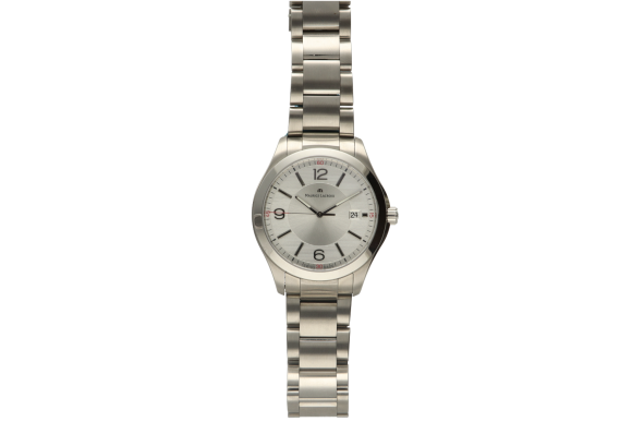 Ρολόι Ανδρικό Maurice Lacroix Steel Μπρασελέ Quartz MI1018-SS002-130 AT55021 