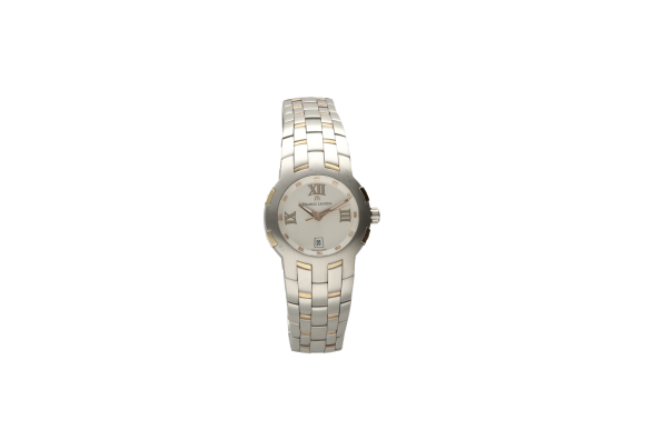 Ρολόι γυναικείο MAURICE LACROIX 79861 2903, με μπρασελέ από ατσάλι και χρυσό κ18