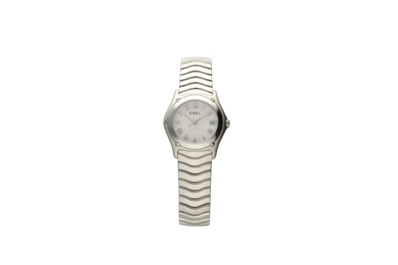 Ρολόι γυναικείο  EBEL CLASSIC WAVE 9087F21/0225 με μπρασελέ σε ατσάλι και χρυσό 18Κ  S/N 56503241