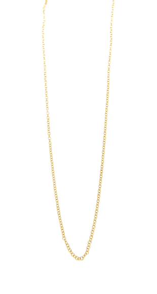 Αλυσίδα σε χρυσό 14Κ Βυζαντινή λεπτή 40cm