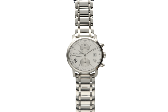 Ρολόι ανδρικό με μπρασελέ BAUME & MERCIER, CLASSIMA EXECUTIVE XL 8732, αυτόματο με χρονογράφους S/N 4762906