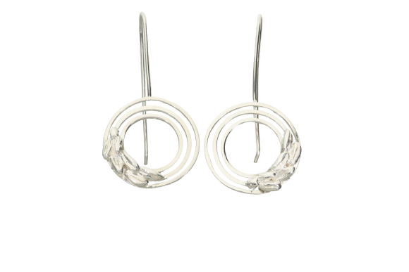 Σκουλαρίκια σε ασήμι 925°  Γούρι 2026 