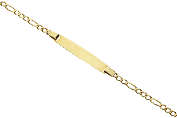 Ταυτότητα σε χρυσό 9Κ με πλακέτα