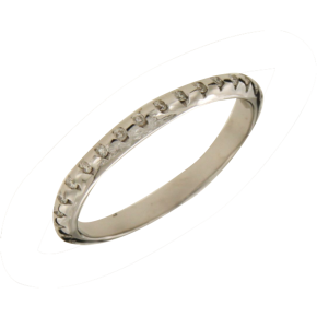 Δαχτυλίδι σε λευκόχρυσο 18Κ Ολόβερο με διαμάντια