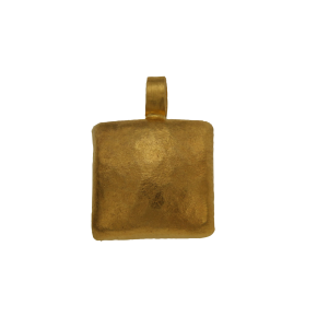 Μενταγιόν σε χρυσό 14K Χειροποίητο αρχαϊκό σφυρήλατο