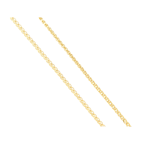 Αλυσίδα σε χρυσό 14Κ Σπίγγα με αραιή πλέξη λεπτή 55εκ