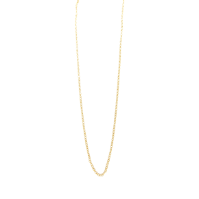 Αλυσίδα σε Χρυσό 14Κ Βυζαντινή λεπτή 40cm