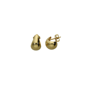 Σκουλαρίκια σε χρυσό 14Κ Σταγόνα μικρή μπούλ με καρφί 